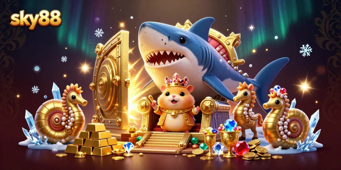 Experience thrilling adventures with sky88's exhilarating betting options amid sparkling treasures.