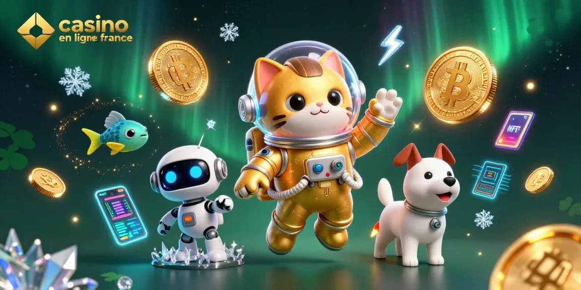 Jouez sur casino en ligne France avec une illustration animée et des éléments de jeux captivants.
