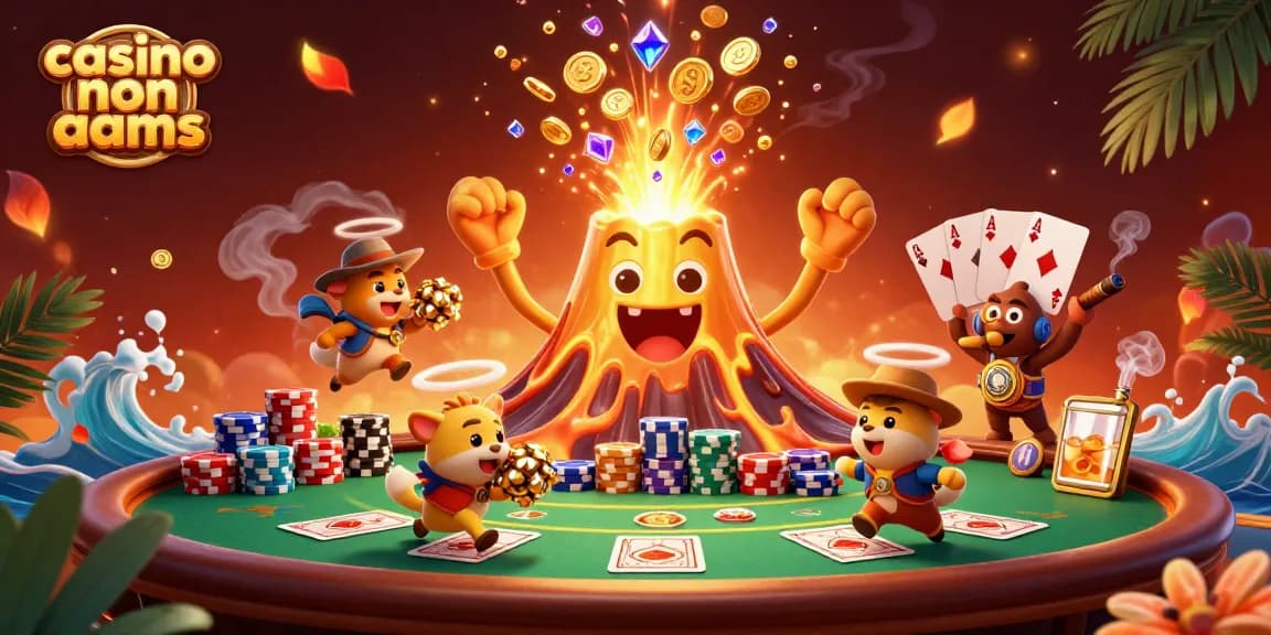Gioca nei casino non AAMS mentre esplodi di vincite da un vulcano d'oro!