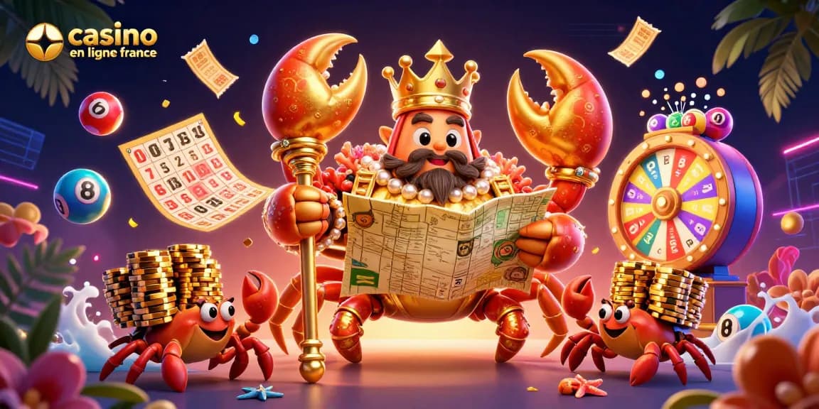 Casino en ligne France : Jouez avec le crabe doré à un monde de jeux palpitants.