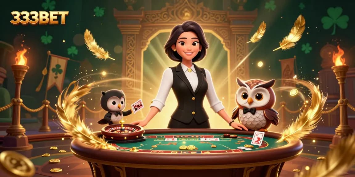 Engage in thrilling baccarat and roulette action at 333BET's luxurious online casino experience.