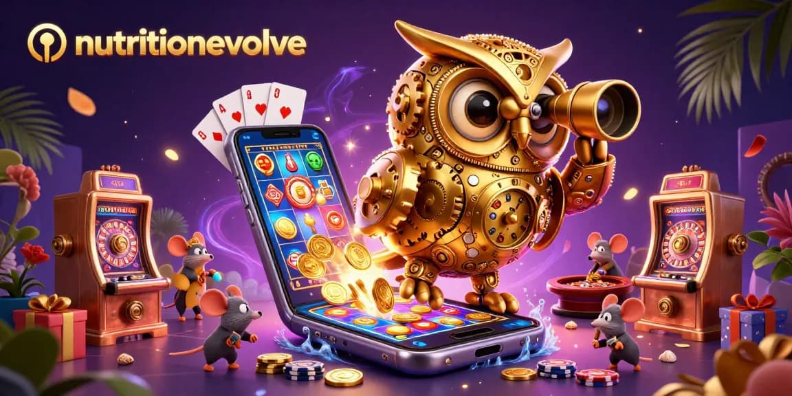 Engage with exciting slot game experiences at nutritionevolve with vibrant 3D casino visuals.