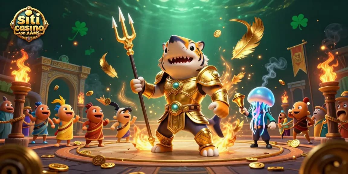 Esplora i siti casino non AAMS con un'illustrazione 3D di giochi d'azzardo vibranti.