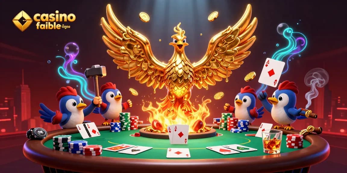 Casino fiable en ligne : Illuminez vos gains avec une scène de poker dynamique et captivante.