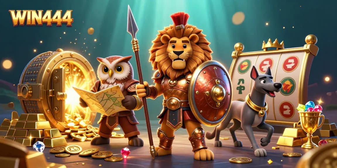 Engage with incredible gaming adventures at WIN444 featuring lavish slots and gold treasures.