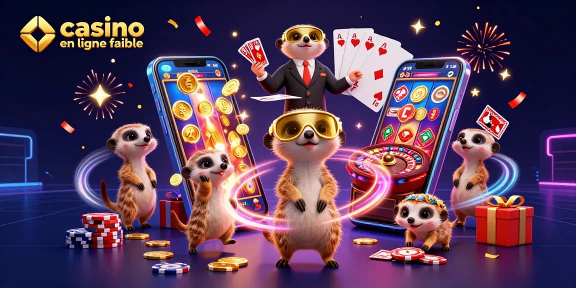 Casino en ligne fiable : Profitez de l'excitation avec des jeux immersifs animés par une équipe de suricates.