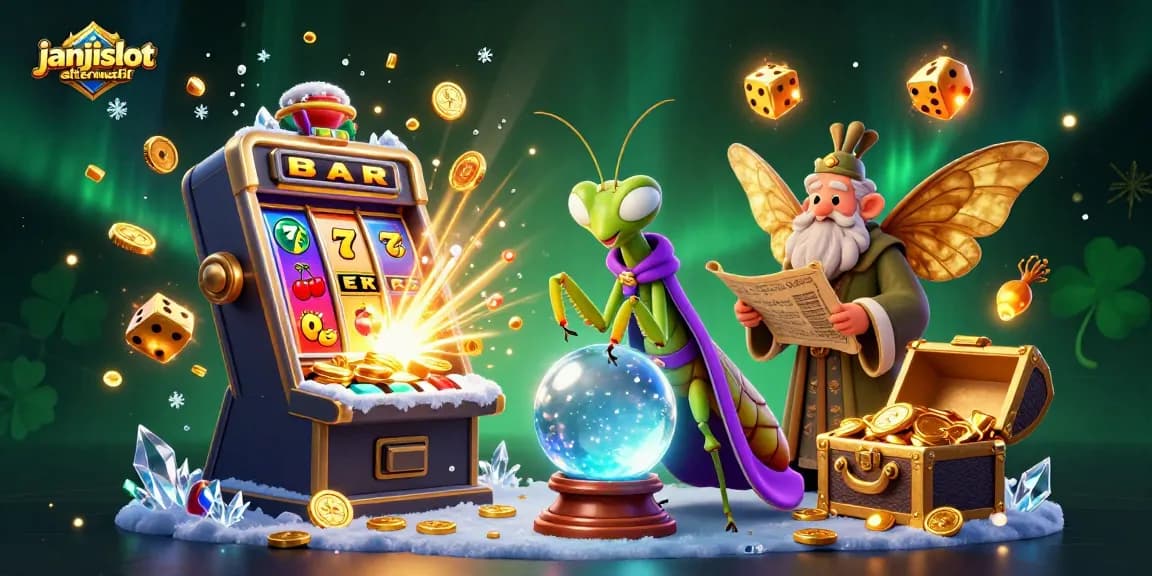 Experience the thrill of janjislot alternatif with stunning jackpot action and vibrant casino elements.