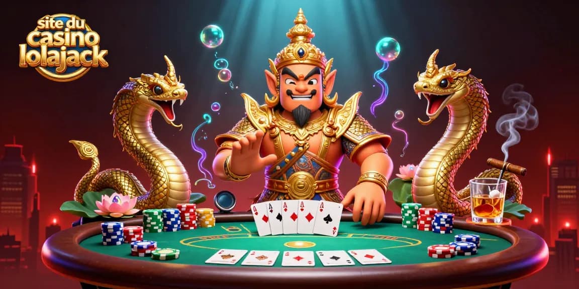 Profitez des jeux sur le site du casino lolajack avec des personnages et des éléments de jeu vibrants.