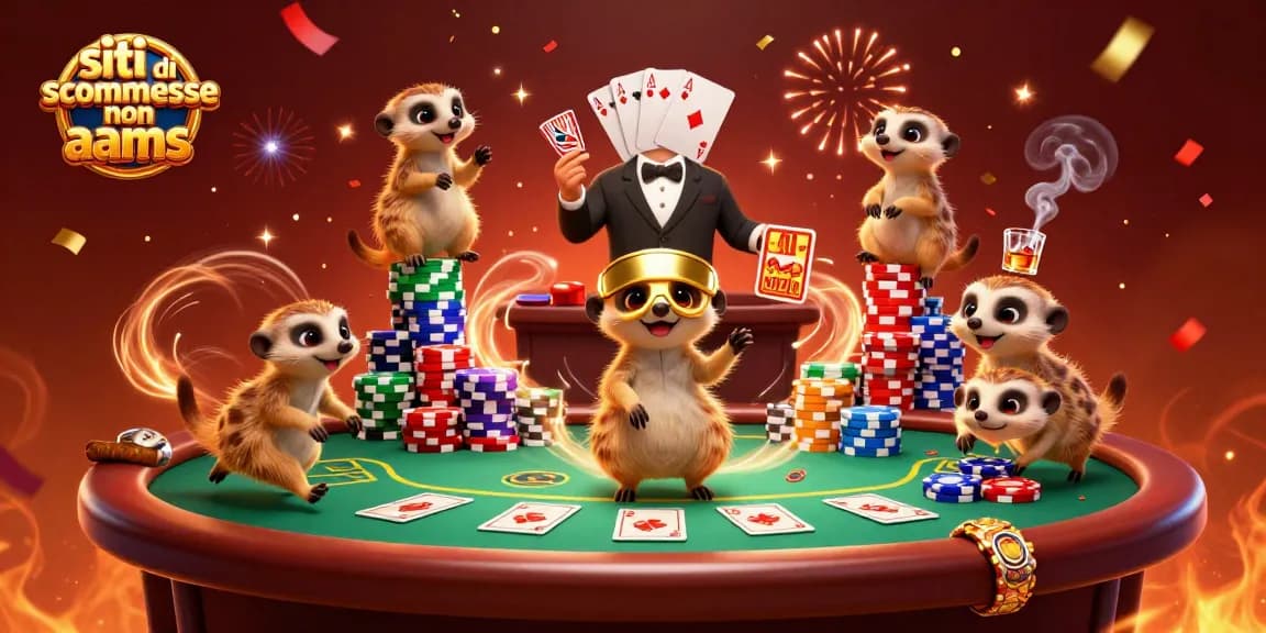 Scommetti nei migliori siti di scommesse non AAMS e vinci con stile in un casinò vivace