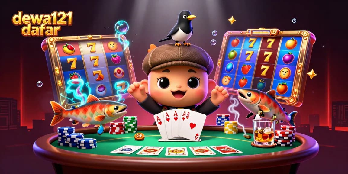 Terlibatlah dengan dewa121 daftar, di mana slot meriah bertemu karakter ceria dalam suasana kasino yang penuh warna!