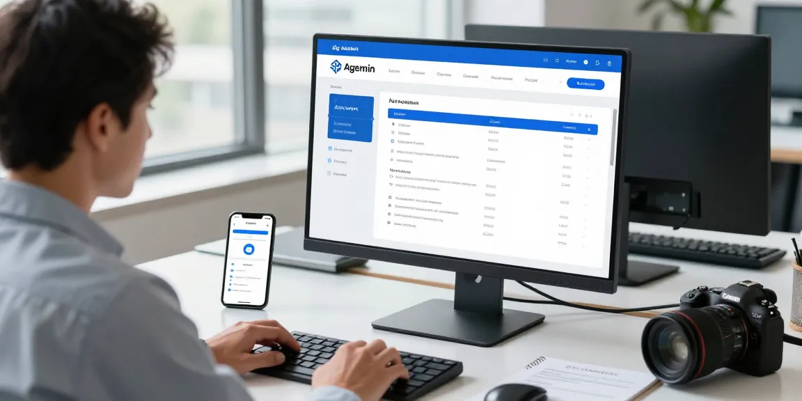Engaging age verification system interface on a laptop with compliance tools, showcasing seamless integration for businesses.
