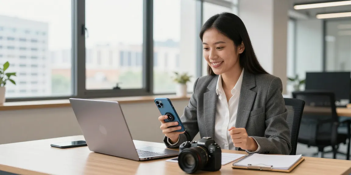 Buy second number for seamless connectivity in a modern office setting.