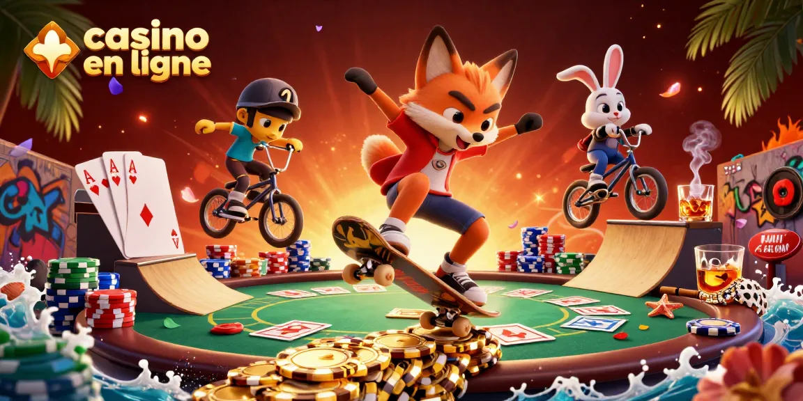 Jouez aux machines à sous et gagnez avec le casino en ligne dans une ambiance festive.