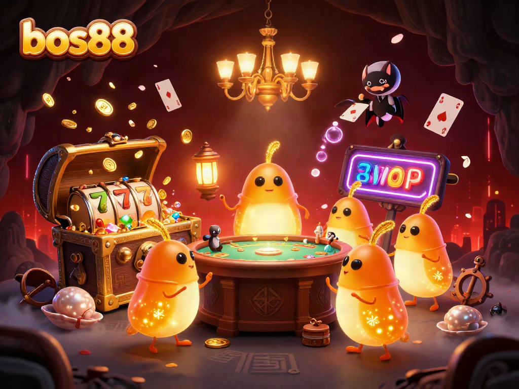 Menangkan jackpot di bos88 dengan slot yang menyala di kasino gua yang memukau.