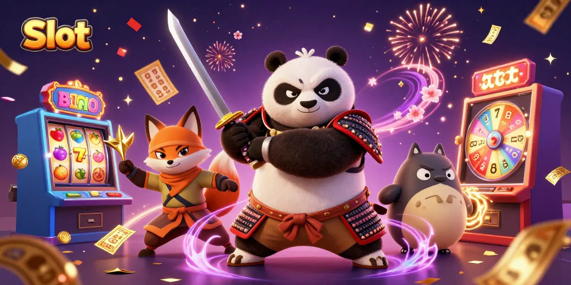 Experience thrilling Slot action with vibrant characters and dynamic casino elements.