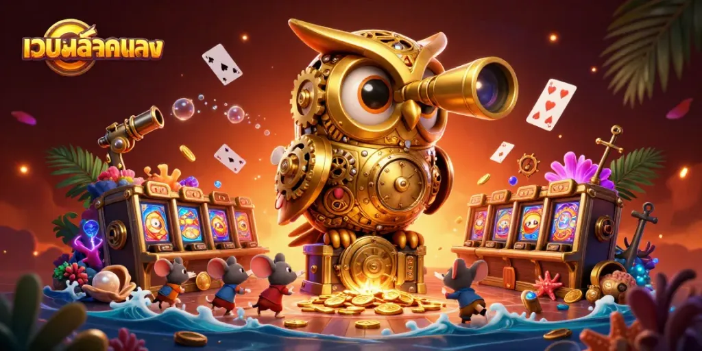 สนุกไปกับ เว็บสล็อตตรง ที่มีเกมหลากหลายทั้งสล็อตและคาสิโน ในบรรยากาศการ์ตูน 3D