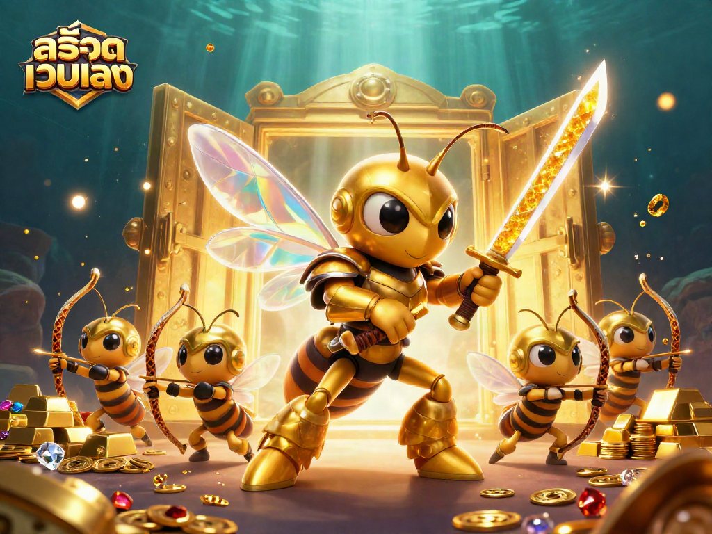 Experience thrilling slots action with สล็อตเว็บตรง and dynamic 3D characters in a treasure-filled arena.