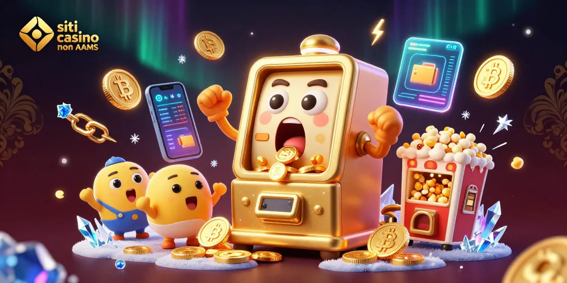 Vince al jackpot nei migliori siti casino non AAMS con emozionanti macchine e criptovalute.