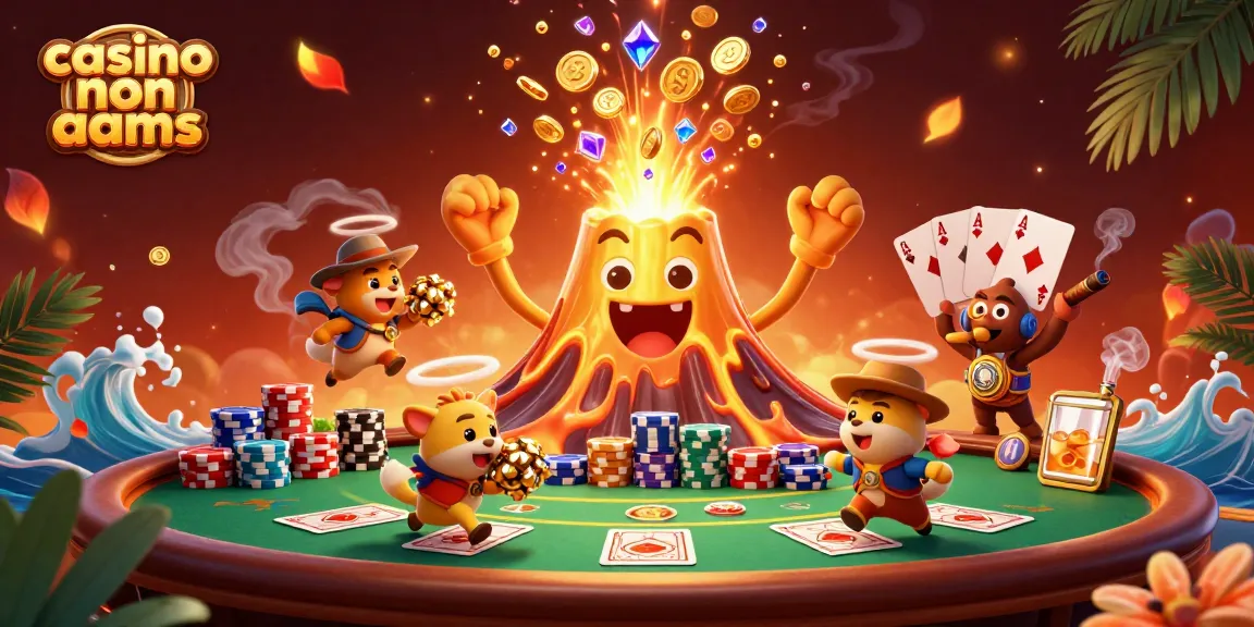 Gioca nei casino non AAMS mentre esplodi di vincite da un vulcano d'oro!