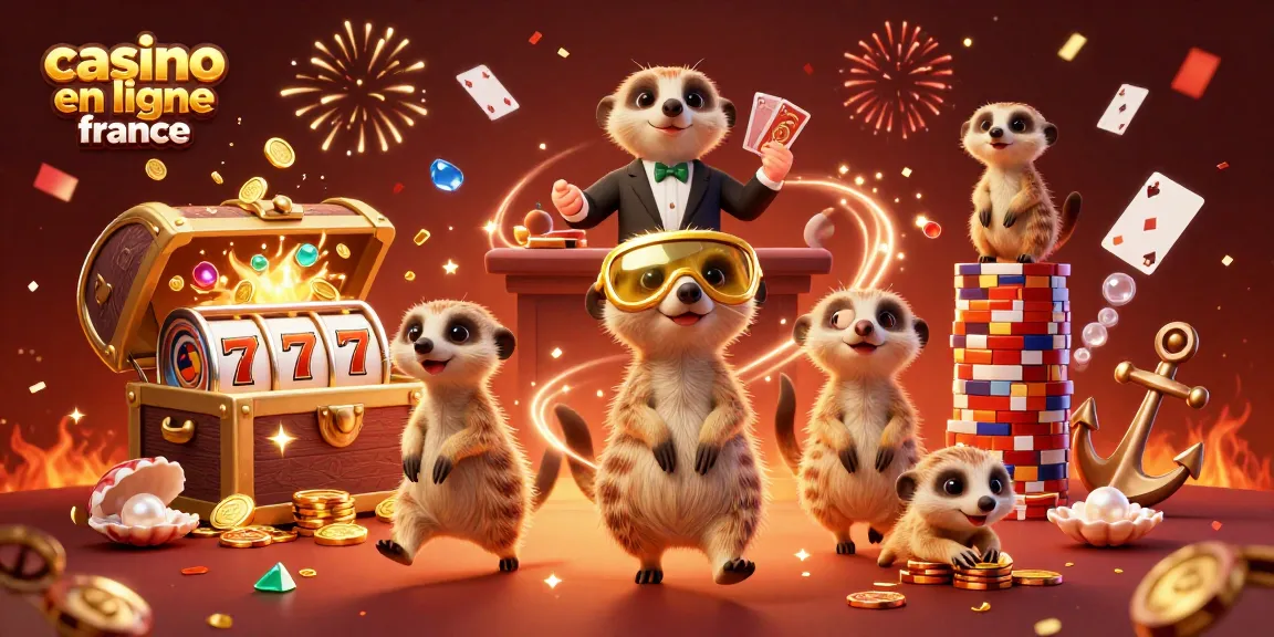 Gagnez avec le casino en ligne France grâce à des cartes flottantes et des confettis colorés.