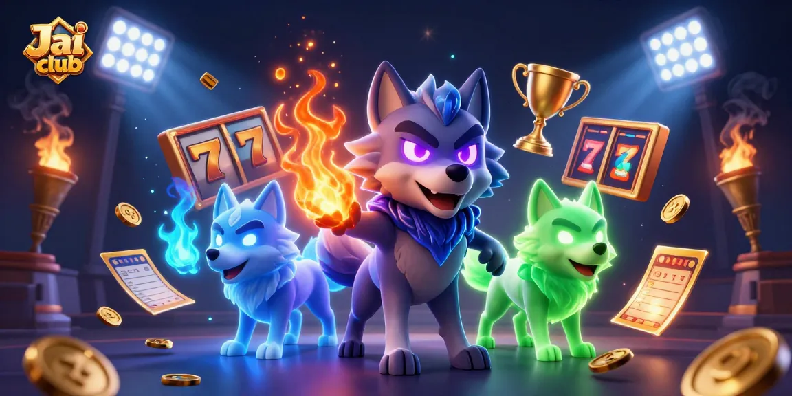 Experience exciting gameplay on Jai club with vibrant slot games and ghostly wolf companions.