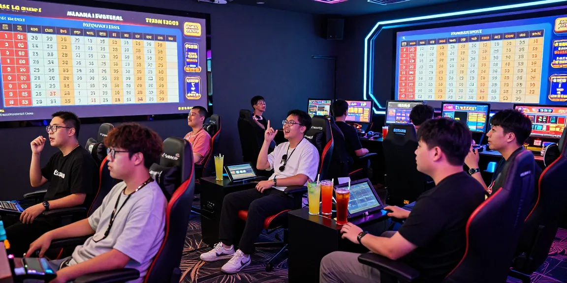 Exciting toto macau live draw event with enthusiastic players awaiting results in a vibrant gaming lounge.