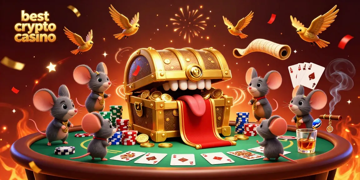 Scopri il miglior crypto casino con avventure di gioco e ricchezze criptovalutarie in un'affascinante scena 3D.
