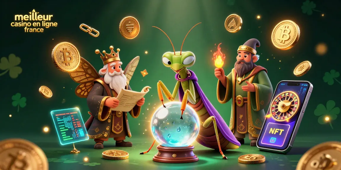 Profitez de l'illustration 3D captivante "meilleur casino en ligne France" avec des éléments de jeux captivants.